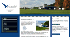 Desktop Screenshot of aeroclub-ansbach.de